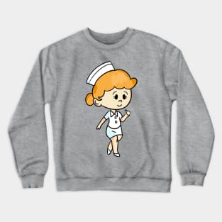 The nurse cartoon style Crewneck Sweatshirt